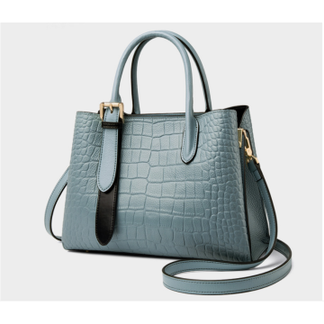 Large Capacity Genuine Leather Material Women Handbag